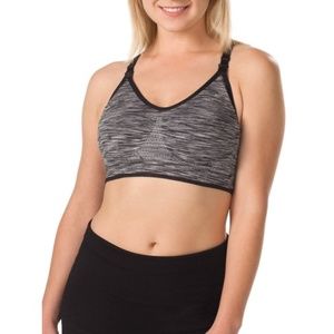 Loving Moments Seamless Sports Nursing Bra With Stylish Racerback